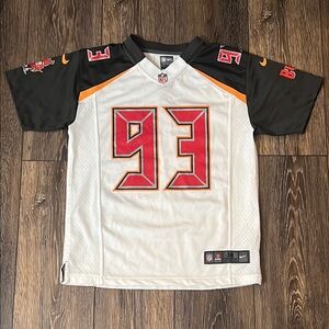 Nike Tampa Bay Buccaneers Gerald McCoy #93 On Field Jersey NFL Youth Medium